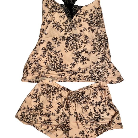 Halter T back & shorts sexy sleep set - Picture 1 of 10